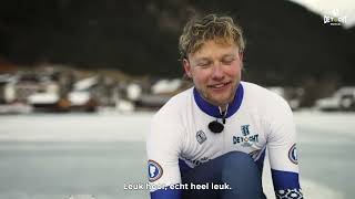 Musical De Tocht  Wolter Weulink schaatst Alternatieve Elfstedentocht op de Weissensee [upl. by Merat]