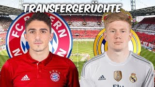 Türkisches Talent Ömür zu Bayern  De Bruyne zu Real Madrid  Transfers und Transfergerüchte 201718 [upl. by Ahsinak499]