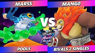 LMM Miami 2024  Marss Ranno Vs Mango Zetterburn Rivals of Aether 2  RoA2 [upl. by Nickolai]