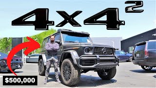 2023 MercedesAMG G63 4x4 Squared The Arnold Schwarzenegger Of GWagons [upl. by Aynotal]