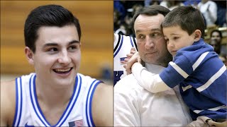 Dukes Coach K talks about coaching his grandson [upl. by Tybi637]