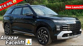 2024 Facelift Hyundai Alcazar All Colors Price Specs Review 💯  Hyundai Alcazar Facelift 🇮🇳🎉 [upl. by Aiki]