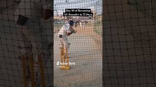 Day 11 Of Becoming AllRounder in 75 Days likecommentsubscribecricket with tanishk [upl. by Jervis]