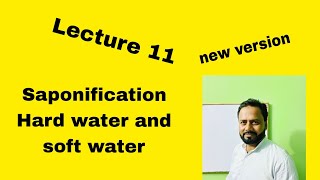 Saponification hard water and soft water Fermi classes by Abul sir [upl. by Rodgers497]