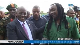 Mazungumzo Rais Magufuli na Afande Sele quotchapa kaziquot [upl. by Attaymik]