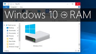 Windows wird mit mehr RAM nicht schneller es sei denn Ihr seid RAMHersteller [upl. by Nahsaj]