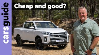 Offroad test 2023 SsangYong Musso review XLV Ultimate  Is Koreas 4WD pickup adventureready [upl. by Treiber]