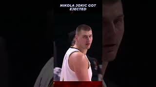 Nikola Jokic Ejected from Game Against Pistons [upl. by Slrahc244]