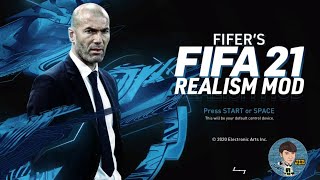 FIFA 21  สอนลง Mod FIFER HOTFIX แบบละเอียด [upl. by Pleasant42]