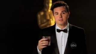 Oscars Promo Seth MacFarlane Has A Drink [upl. by Satterlee]