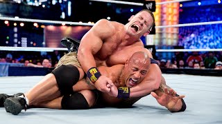 The Rock and John Cenas unforgettable history WWE Playlist [upl. by Kal871]