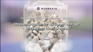 Magnesium alloy for hydrogen storage  Magnesium also “breathes” [upl. by Devonne845]