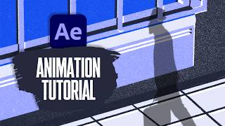 Animate an Illustration in After Effects  FULL WORKFLOW [upl. by Crocker]