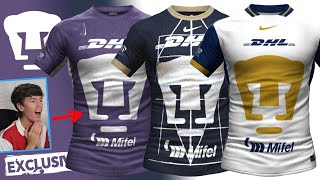 JERSEYS NIKE de PUMAS UNAM 20242025 REACCIÓN [upl. by Esinehc]