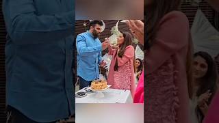 Kratika sengar and nikitin dheer celebrates their 9th wedding anniversary🎂🎊🎂trendingonshorts [upl. by Trant]