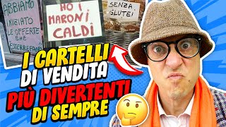 I CARTELLI DI VENDITA PIÙ DIVERTENTI DI SEMPRE [upl. by Till69]