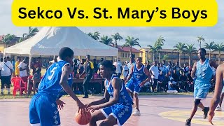 Sekondi College Vs St Mary’s Boys 1511  Boys Basketball [upl. by Burkhardt]