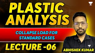 L  6  Collapse Load for Standard Cases  Plastic Analysis  Abhishek Kumar [upl. by Ilyssa]