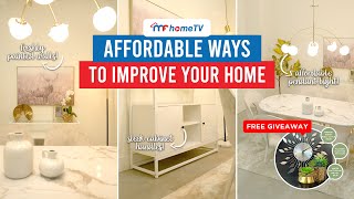 5 Affordable Ways to Improve your Home  Mandaue Foam  MF Home TV [upl. by Markus]