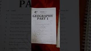 vision ias Geography printed notes with pdf [upl. by Pampuch761]