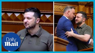 Zelensky speech Ukraine and Poland must remain united [upl. by Yrral]