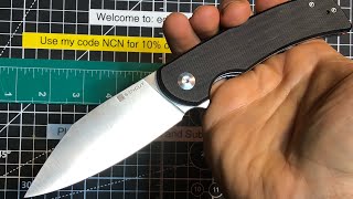 Sencut Omniform Scary Sharp amp very affordable review knife edc best sharp tactical [upl. by Etnaud]