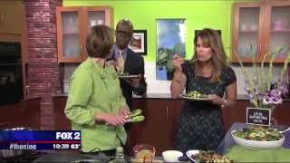 2014 Grilled Zucchini Salad Recipe  Chef Rebecca  Buschs Fresh Food Market [upl. by Redfield]