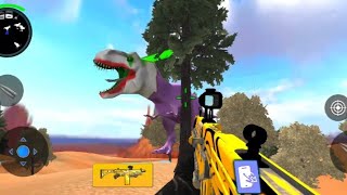 Wild Animal Hunter 3D  Dinosaur Hunter Game  Android Gameplay 403 [upl. by Aleunam]