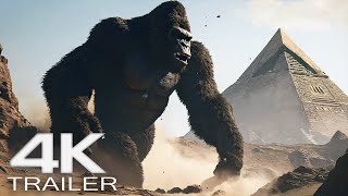 GODZILLA X KONG quotKing Kong vs Great Pyramidsquot Trailer 2024 The New Empire Movie 4K [upl. by Elva680]