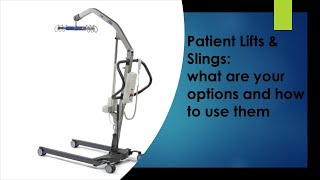 Patient Lifts for Home Use and how to use them and the slings [upl. by Acinyt]