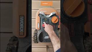 How to unlock Worx Landroid mower [upl. by Verbenia]