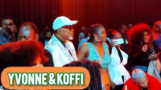 yvonne Chaka chaka and koffi olomide at sandton convention centre Johannesburgliving legends [upl. by Greff]