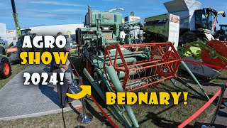 ☆AgroShow Bednary 2024😱Relacja z Targów🔥Wystawa Maszyn amp Pokazy polowe [upl. by Cherye778]