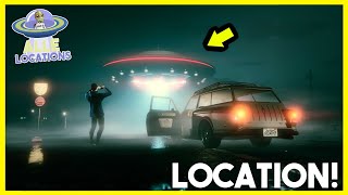 🛸 NEUE UFO LOCATION von HEUTE in GTA ONLINE 🛸 [upl. by Yesima]