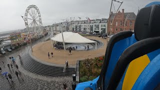 Jumpin Astro onride Currys Fun Park Portrush July 2024 [upl. by Nomihs]