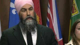 NDP Leader Jagmeet Singh on his bill to lower grocery prices pharmacare – February 7 2024 [upl. by Airlie]