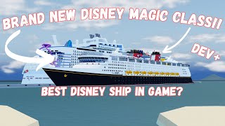 DISNEY MAGIC CLASS FULL TOUR  Cruise line simulator a new era  DEV [upl. by Ninette]