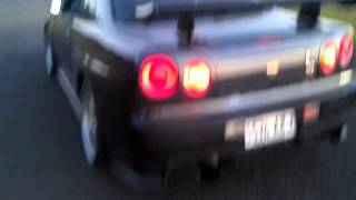 R34 GTR RB2630 HKS T51R Running engine in [upl. by Sivam]