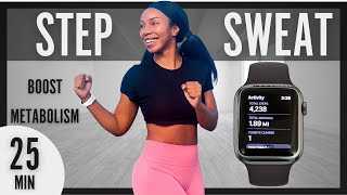 METABOLIC BOOST  4000 Steps Workout  HIT YOUR STEP GOAL AT HOME  Reset Day 4 [upl. by Richlad]