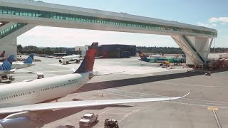 Seattle–Tacoma International Airport CINEMATIC  Sony A7IV  24mm f14 G Master [upl. by Adigun]