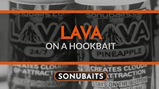 Sonubaits LAVA on a hookbait [upl. by Bottali]