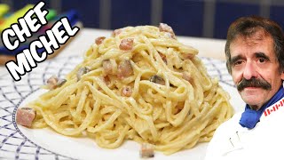 Linguine carbonara classique [upl. by Odell]