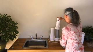 Triple Countertop Drinking Water Filter Installation [upl. by Virendra831]