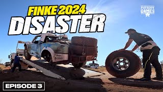 Trophy Trucks Wheel Falls Off at 180kmh  Finke 2024 Episode 3 [upl. by Aniar600]