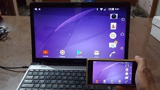 How to Connect Mobile to Laptop  Share Mobile Screen on Laptop [upl. by Orsini]