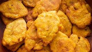 PATACONES DE LA SELVA PERUANA EN 10 MINUTOS Tostones [upl. by Araj73]