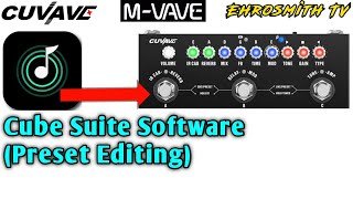 Cuvave Cube Baby Tutorial Cube Suite Software Preset Editing Quick Demo Video [upl. by Drusus]