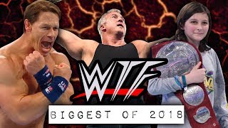 10 Biggest WWE WTF Moments Of 2018 [upl. by Kati624]