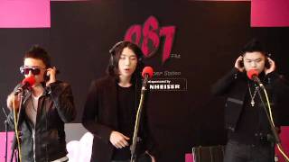 Aziatix in 987FM studio [upl. by Ardnuassak791]