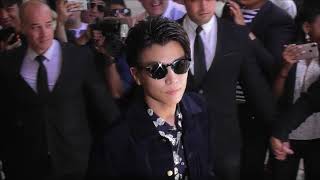 Takanori Iwata 岩田 剛典  J Soul Brothers  Paris 21 june 2018 Fashion Week show Vuitton [upl. by Omixam795]